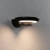 Paulmann udendørs LED-væglampe Bordola, sensor, antracit