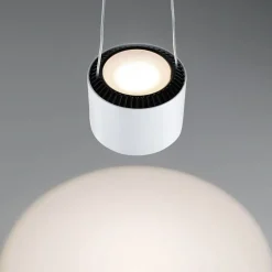 Paulmann URail Aldan LED-pendellampe, hvid