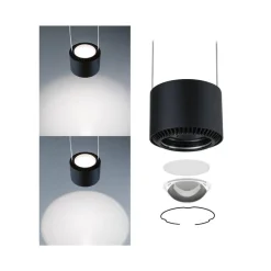 Paulmann URail Aldan LED-pendel 4.000 K sort