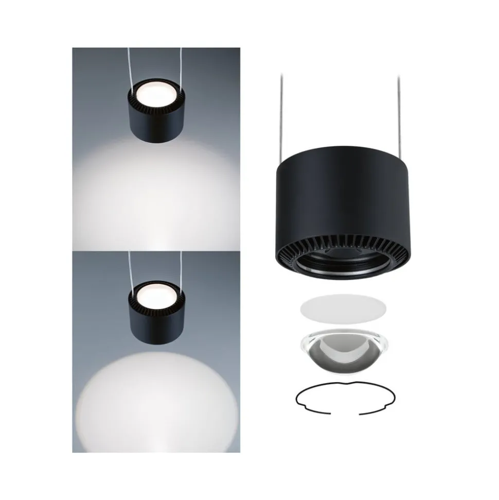 Paulmann URail Aldan LED-pendel 4.000 K sort