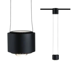 Paulmann URail Aldan LED-pendellampe, sort