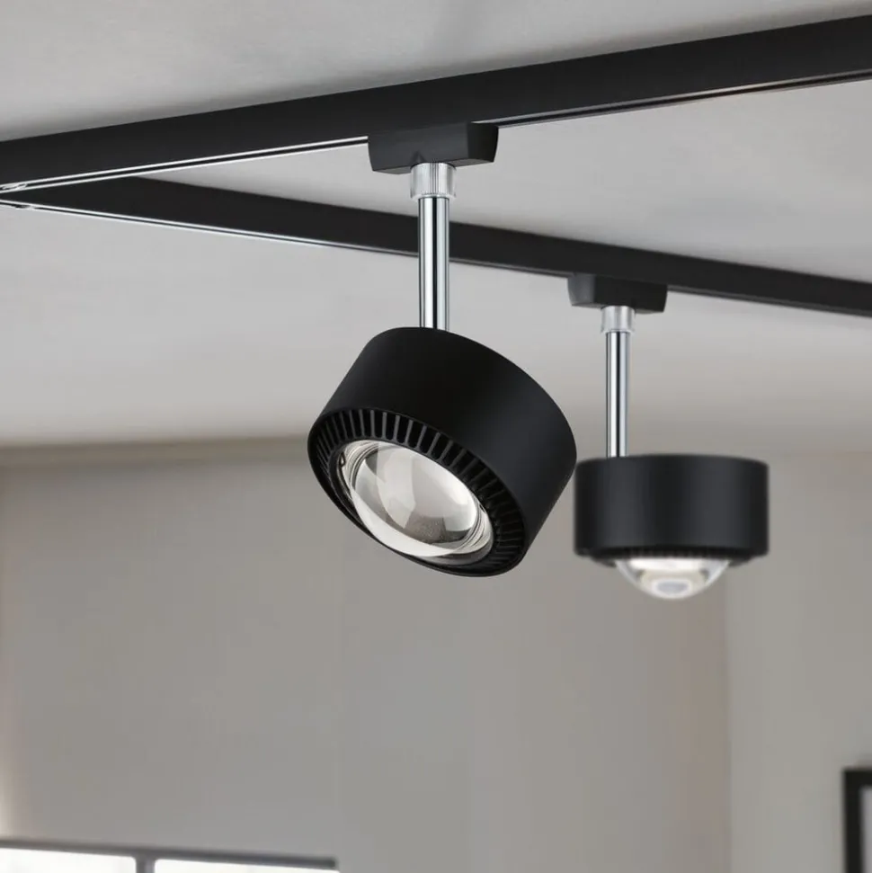Paulmann URail Aldan LED-spotlight, sort mat, metal, CCT