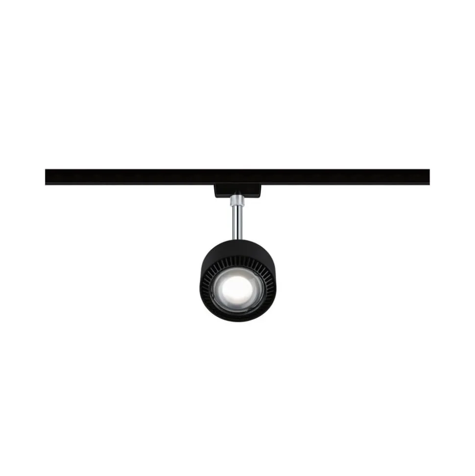 Paulmann URail Aldan LED-spotlight, sort mat, metal, CCT