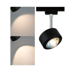 Paulmann URail Aldan LED-spotlight, sort mat, metal, CCT