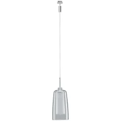Paulmann URail Arido LED-pendellampe, mat krom