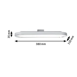 Paulmann URail Board LED-panel i hvidt