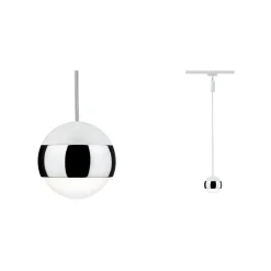 Paulmann URail Capsule II pendel, hvid/krom 827
