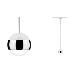 Paulmann URail Capsule II pendel, hvid/krom 827