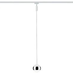 Paulmann URail Capsule II pendel, hvid/krom 827