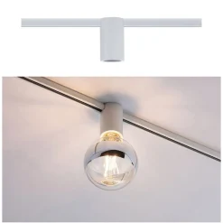 Paulmann URail Ceiling Socket E27, hvid