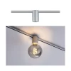Paulmann URail Ceiling Socket E27, mat krom