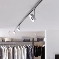 Paulmann URail Circle LED-spot rund 4.000 K krom