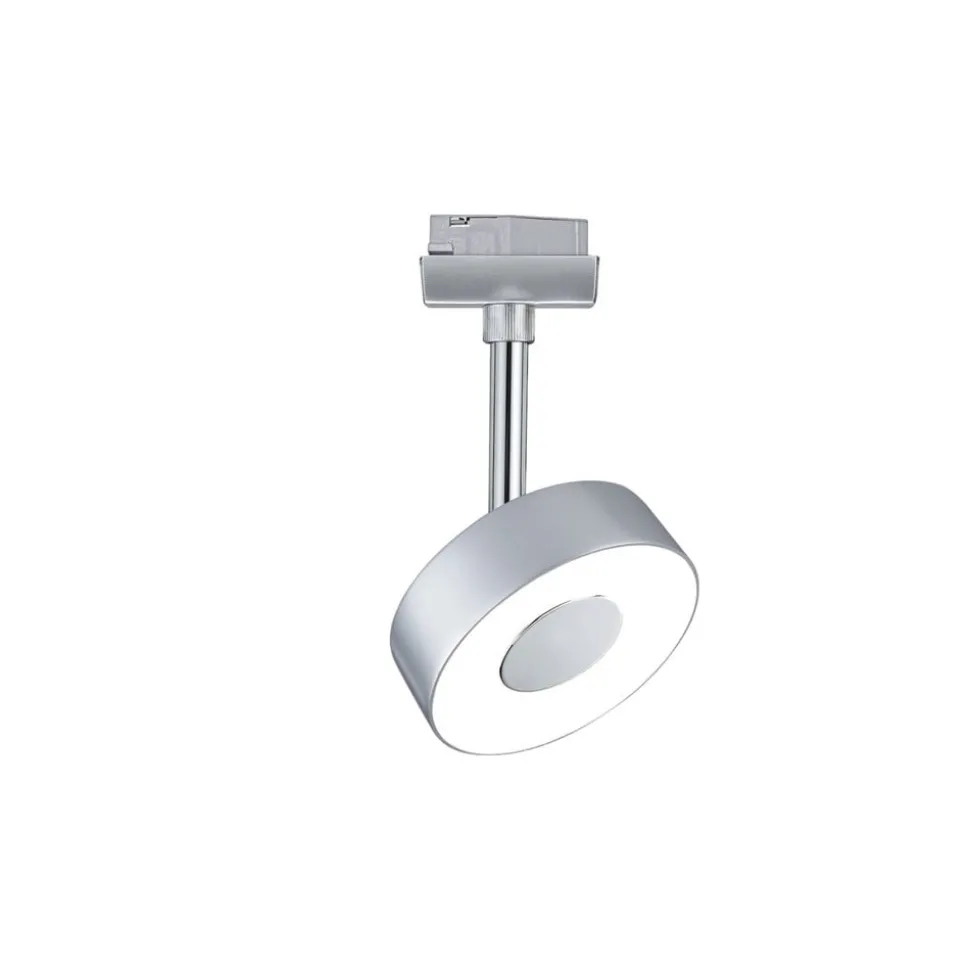 Paulmann URail Circle LED-spot, rundt i krom