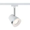 Paulmann URail Cone spot, hvid/krom