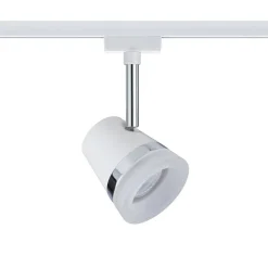 Paulmann URail Cone spot, hvid/krom