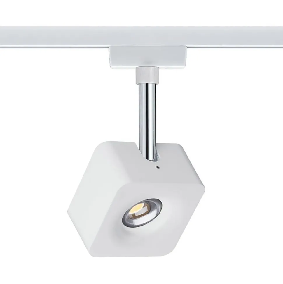 Paulmann URail Cube LED-spot, dæmpes 2.700 K hvidt