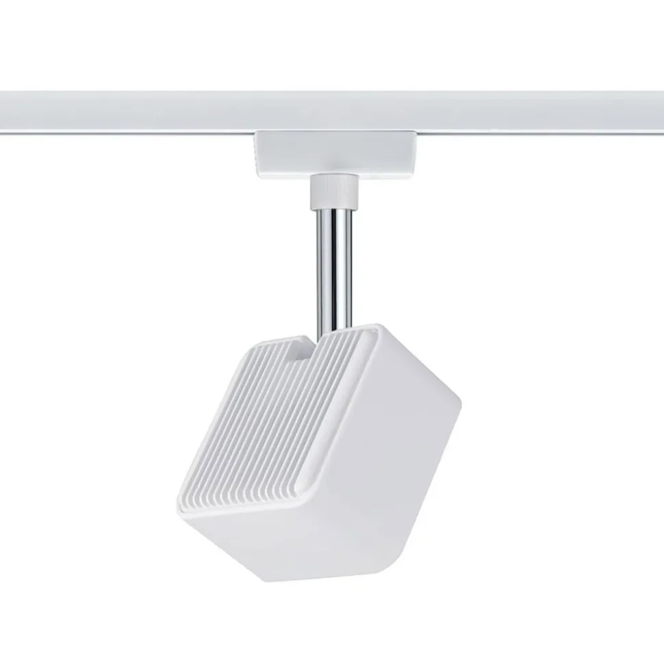 Paulmann URail Cube LED-spot, dæmpes 2.700 K hvidt