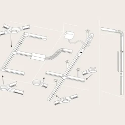 Paulmann URail End Cap LED-slutstykke, mat krom