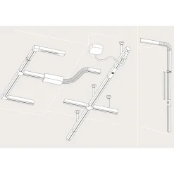 Paulmann URail endetilkobling, sort