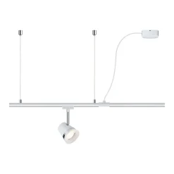 Paulmann URail kabelindføring, hvid mat, 2 m