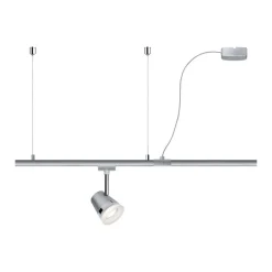 Paulmann URail kabelindføring, krom mat, 2 m