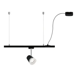 Paulmann URail kabelindføring, sort mat, 2 m