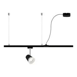 Paulmann URail kabelindføring, sort mat, 2 m