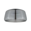 Paulmann URail lampeskærm Neila 2Easy, Ø 23 cm, røget glas