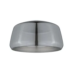 Paulmann URail lampeskærm Neila 2Easy, Ø 23 cm, røget glas