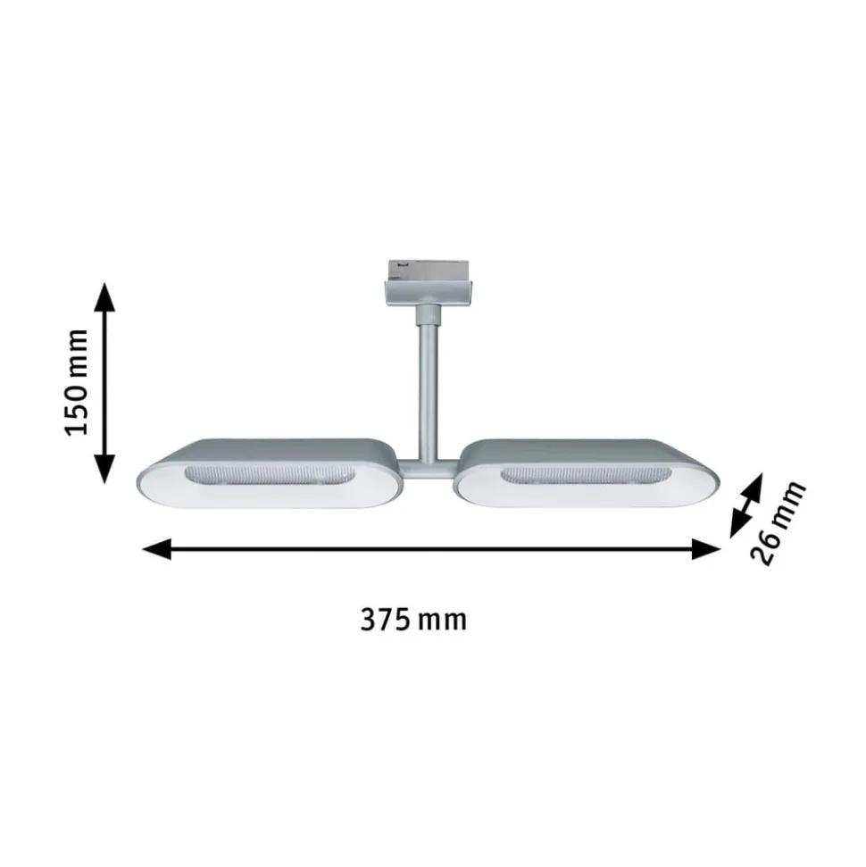 Paulmann URail LED-spot dipper, 2 lyskilder