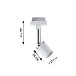 Paulmann URail Pure II spot, hvidt