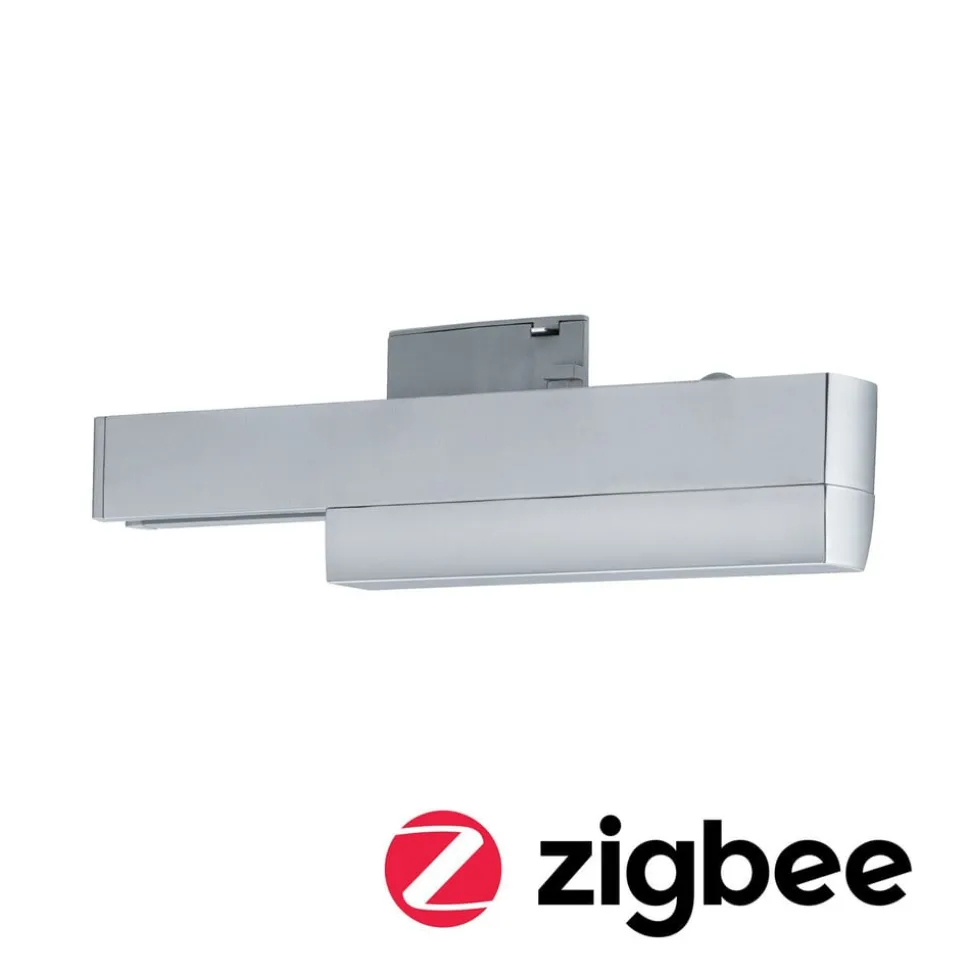 Paulmann URail skinneadapter Zigbee 3.0, krom mat