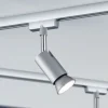 Paulmann URail-skinnespot Pure I, krom mat, GU10, metal