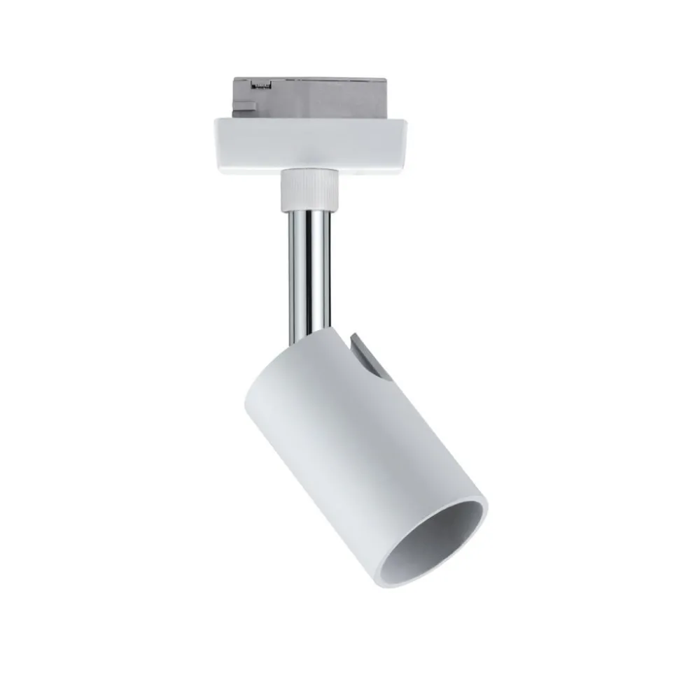 Paulmann URail skinnespot Pure I, hvid mat, GU10, metal