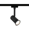 Paulmann URail skinnespot Runa, sort mat, GU10