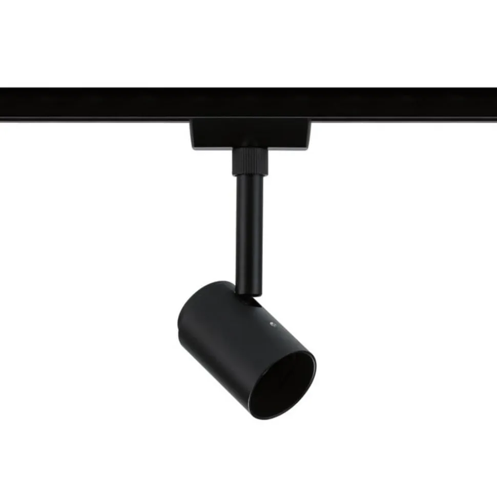 Paulmann URail skinnespot Runa, sort mat, GU10