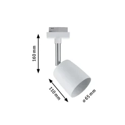 Paulmann URail Spot Cover, hvid, GU10