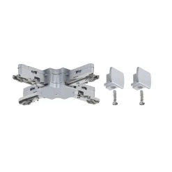 Paulmann URail X-konnektor, mat krom