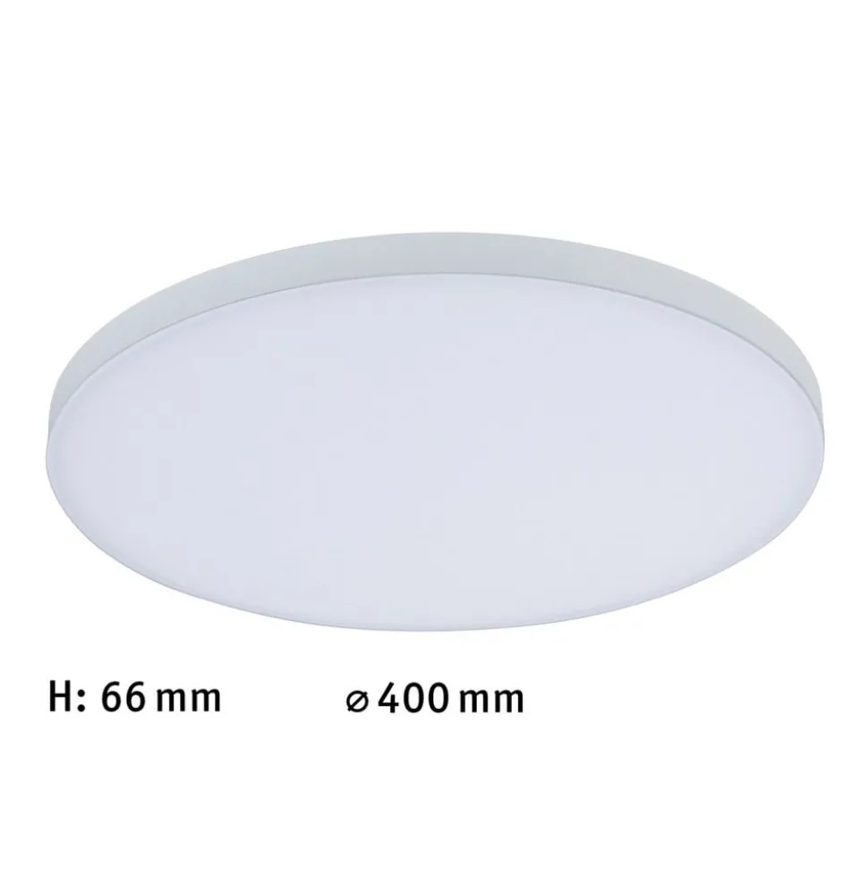 Paulmann Velora LED-panel, Ø 40cm, hvidt, 3.000 K