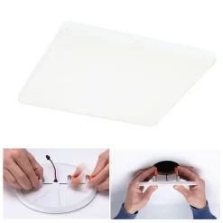 Paulmann Veluna Edge IP44 4000K dimm 20x20cm