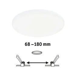 Paulmann Veluna Edge IP44 4.000K dimm Ø 20cm