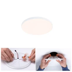 Paulmann Veluna Edge LED indbygget IP44 3.000K Ø 12cm