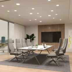 Paulmann Veluna Edge LED indbygget IP44 3.000K Ø 12cm