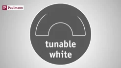 Paulmann Veluna Edge ZigBee CCT rund Ø 16cm