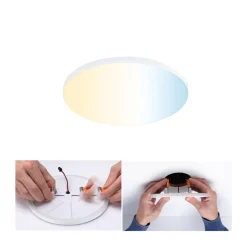 Paulmann Veluna Edge ZigBee CCT rund Ø 16cm