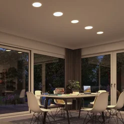 Paulmann Veluna LED-indbygningslampe 4000K Ø12,5cm