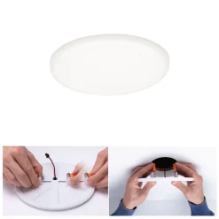 Paulmann Veluna LED-indbygningslampe 4000K Ø12,5cm