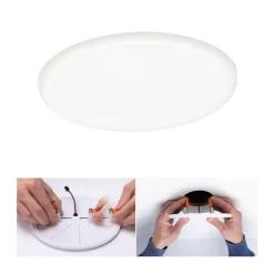 Paulmann Veluna LED-indbygningslampe 4000K Ø18,5cm