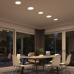 Paulmann Veluna LED-indbygningslampe 4.000K Ø7,5cm