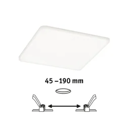 Paulmann Veluna LED 4.000 K 18,5x18,5